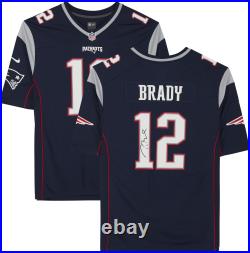 Tom Brady New England Patriots Autographed Navy Nike Game Jersey