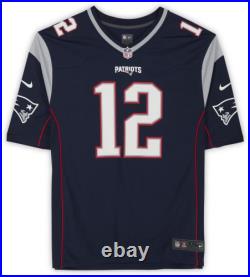 Tom Brady New England Patriots Autographed Navy Nike Game Jersey