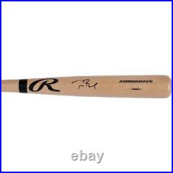 Tom Brady New England Patriots Autographed Rawlings Pro Blonde Bat