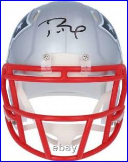 Tom Brady New England Patriots Autographed Riddell Speed Mini Helmet
