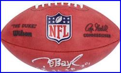 Tom Brady New England Patriots Signed Duke Full Color Football withSB Champ Insc