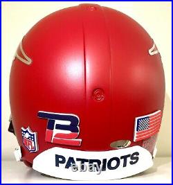 Tom Brady New England Patriots Signed Helmet TRISTAR RARE SIGNATURE
