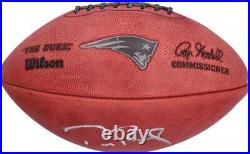 Tom Brady New England Patriots Signed Metallic Duke Pro Football