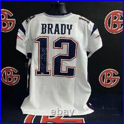 Tom Brady New England Patriots Signed Nike Elite Jersey Autographed Fanatics