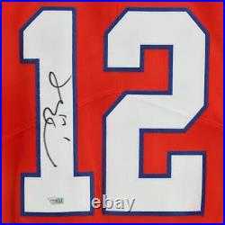 Tom Brady New England Patriots Signed Red 2022 Present Nike Limited Jersey