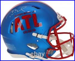 Tom Brady New England Patriots Signed Super Bowl LII Authentic Helmet
