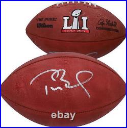 Tom Brady New England Patriots Signed Super Bowl LI Pro Football