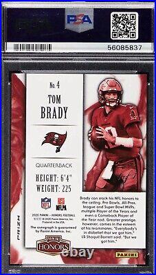 Tom Brady Panini Red Auto 1/1 Autograph One Of One PSA 10 Gem Mint 1 Of 1