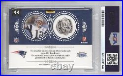 Tom Brady Psa 9 2011 Playoff National Treasures Ring Of Honor Auto Autograph 2/4