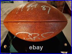 Tom Brady Rob Gronkowski Autographed The Duke Football Fanatics Authentic