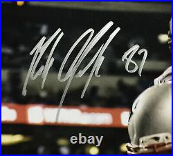 Tom Brady & Rob Gronkowski Signed 16x20 Photo Framed Patriots Auto Fanatics COA