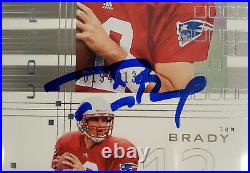Tom Brady Signed 2000 UD Graded Rookie Card BGS 9.5 Gem 10 Auto /1325 13060278