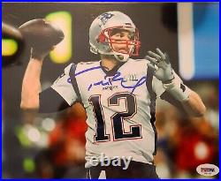 Tom Brady Signed And Framed Photo PSA/DNA