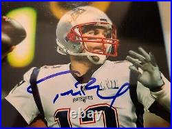 Tom Brady Signed And Framed Photo PSA/DNA