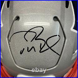 Tom Brady Signed Authentic Speed Flex New England Patriots Helmet Fanatics