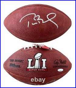 Tom Brady Signed Autograph Offficial The Duke Super Bowl LI Football TRISTAR