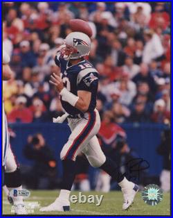 Tom Brady Signed Autographed 8x10 Photo Beckett