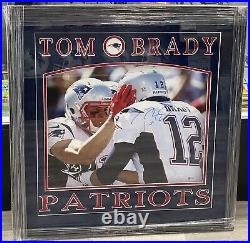 Tom Brady Signed Autographed & Custom Framed 16x20 Photo BAS LOA