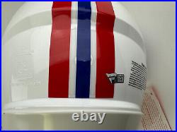 Tom Brady Signed Autographed Full Size Throwback Authentic Helmet Fanatics