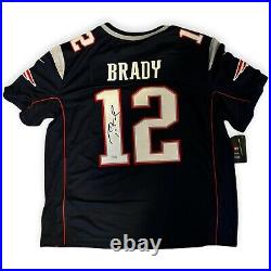 Tom Brady Signed Autographed Navy Limited Jersey New England Patriots Fanatics