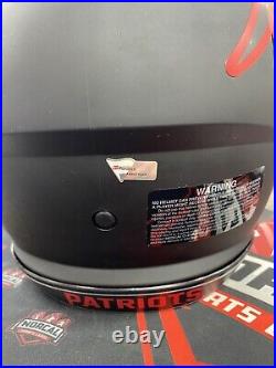 Tom Brady Signed Autographed New England Patriots F/S Speed Helmet COA