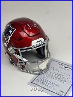 Tom Brady Signed Autographed Patriots FLASH Speedflex FANATICS COA