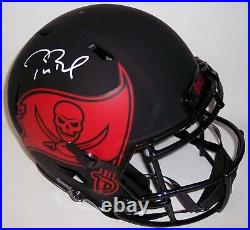Tom Brady Signed Bucs Eclipse Speed Full Size Authentic Pro Helmet Fanatics