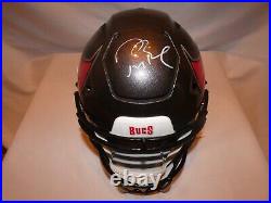 Tom Brady Signed Bucs FS Speed Flex helmet Fanatics COA NFL Auto