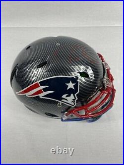 Tom Brady Signed Custom Full Size Authentic Patriots Helmet with Tristar COA, 2/12