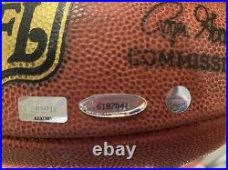 Tom Brady Signed Duke NFL Football Buccaneers Patriots Tristar Certified Coa