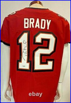 Tom Brady Signed Elite On Field Nike Buccaneers Jersey Mint Autograph Fanatics