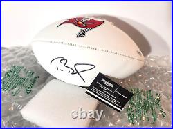 Tom Brady Signed Football Super Bowl 55 Tampa Bay Buccaneers Certified