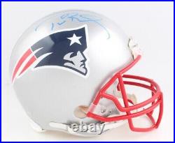 Tom Brady Signed Full Size Authentic On Field Patriots Helmet COA FANATICS +