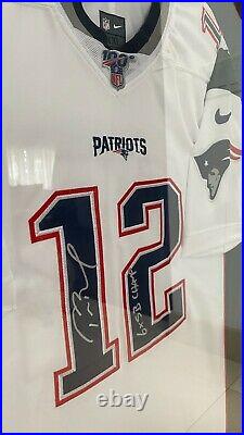 Tom Brady Signed Jersey New England Patriots 6x Super Bowl Champion