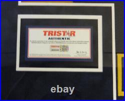 Tom Brady Signed Junior High School Jersey Framed Tri Star Auto