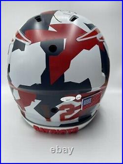 Tom Brady Signed Limited Edition Tristar Helmet Extremely Rare (only 12 exist)