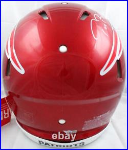 Tom Brady Signed NE Patriots F/S Flash Speed Authentic Helmet-Fanatics/LOA