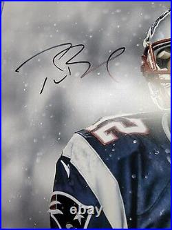 Tom Brady Signed New England Patriots 20x24 Scream Photo Fanatics