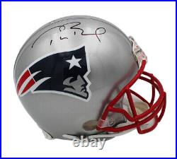 Tom Brady Signed New England Patriots Current Authentic NFL Helmet