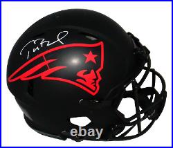 Tom Brady Signed New England Patriots Eclipse Authentic Speed Helmet Fanatics