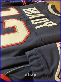 Tom Brady Signed New England Patriots Nike Vapor Elite Jersey. Tristar Steiner