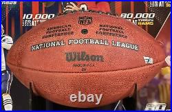 Tom Brady Signed New England Patriots Wilson Duke Football with Shadowbox Fanatics