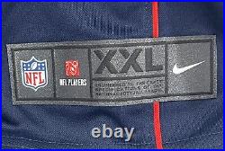 Tom Brady Signed Nike LTD Patriots Navy Jersey Size XXL Autograph Fanatics COA