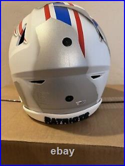 Tom Brady Signed Patriots Custom TB12 Speedflex Helmet With Visor Fanatics