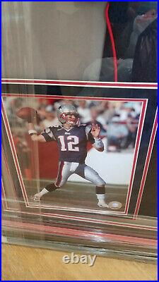 Tom Brady Signed Patriots Jersey (Mounted Memories/Fanatics)