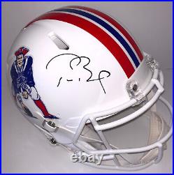 Tom Brady Signed Patriots Speed Authentic Helmet autographed Fanatics FAN coa