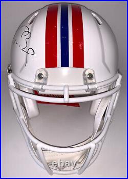 Tom Brady Signed Patriots Speed Authentic Helmet autographed Fanatics FAN coa