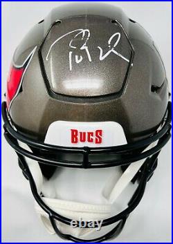 Tom Brady Signed Riddell Authentic Speed Flex SB LIV Helmet Fanatics AA0088705