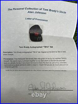 Tom Brady Signed TB12 Hat Auto Beckett LOA