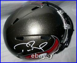 Tom Brady Signed Tampa Bay Buccaneers Full Size Replica Helmet Fanatics B240860